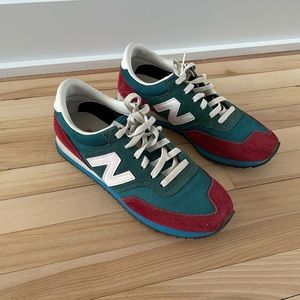 New Balance sneakers, size 6.5, good condition.